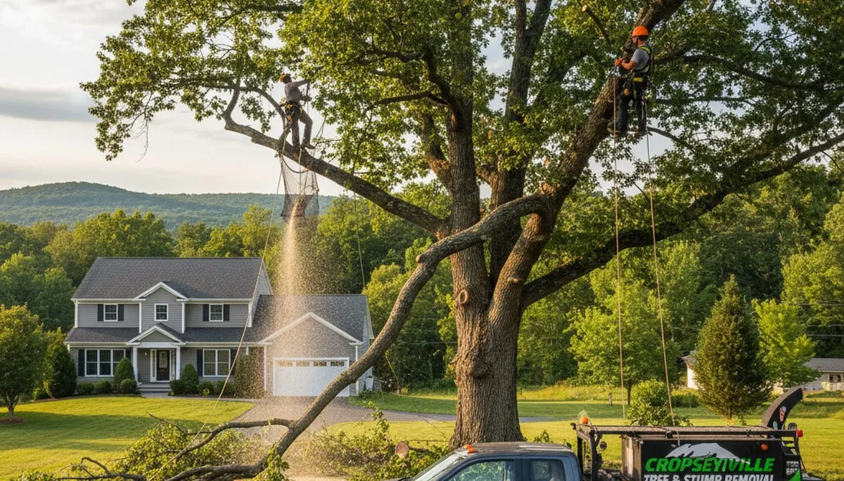 Professional tree removal service in Troy, NY by expert arborists at Tree Trimming Troy