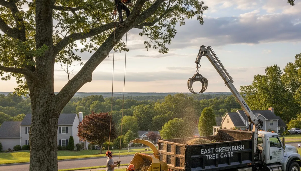Professional tree removal service in Troy, NY by certified arborists at Tree Trimming Troy