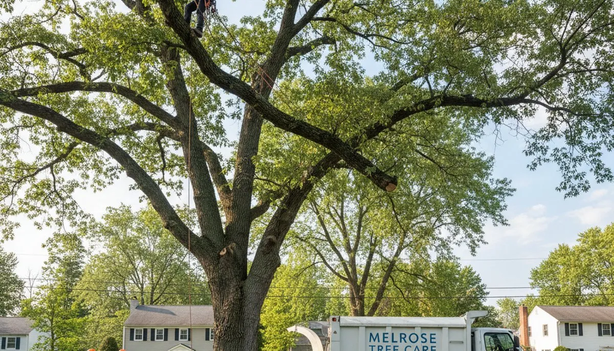 Professional tree removal service in Troy, NY clearing hazardous trees safely