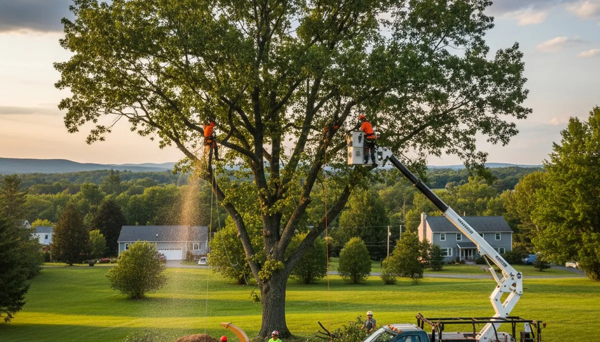 Professional tree removal service in Troy, NY by certified arborists at Tree Trimming Troy