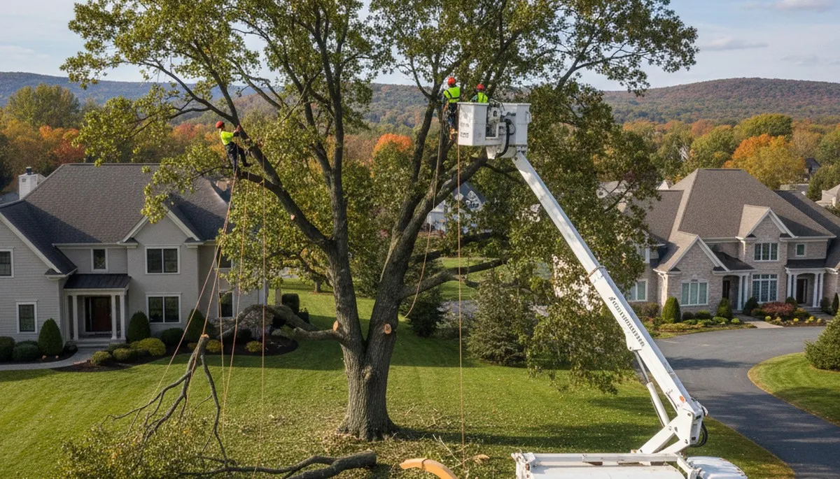 Professional tree removal service in Troy, NY by certified arborists at Tree Trimming Troy